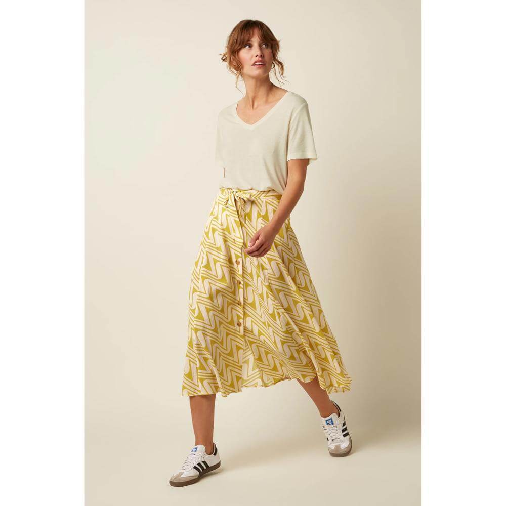 King Louie Judy Laguna Midi Skirt